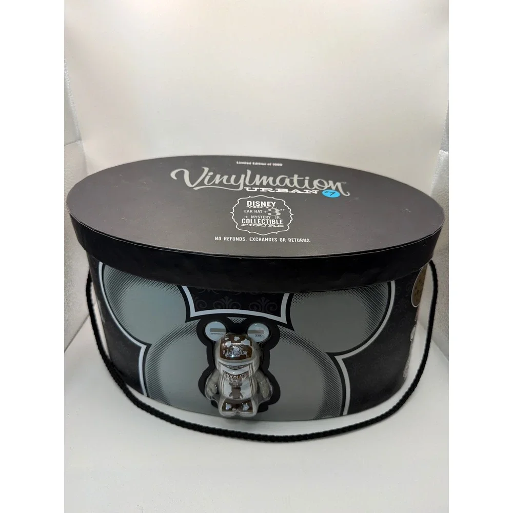 Disney Vinylmation Urban 7 Milk and Cookies Ear Hat Set Limited Edition 1000